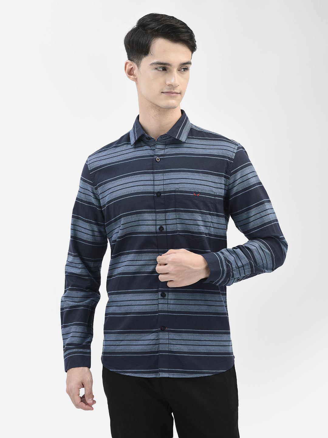 Blue Striped Shirt