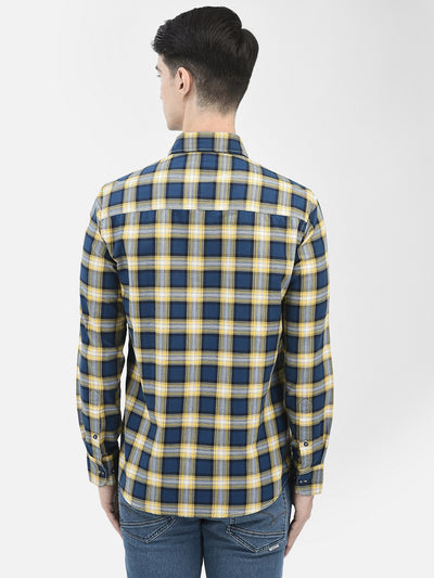 Mustard Checked Shirt